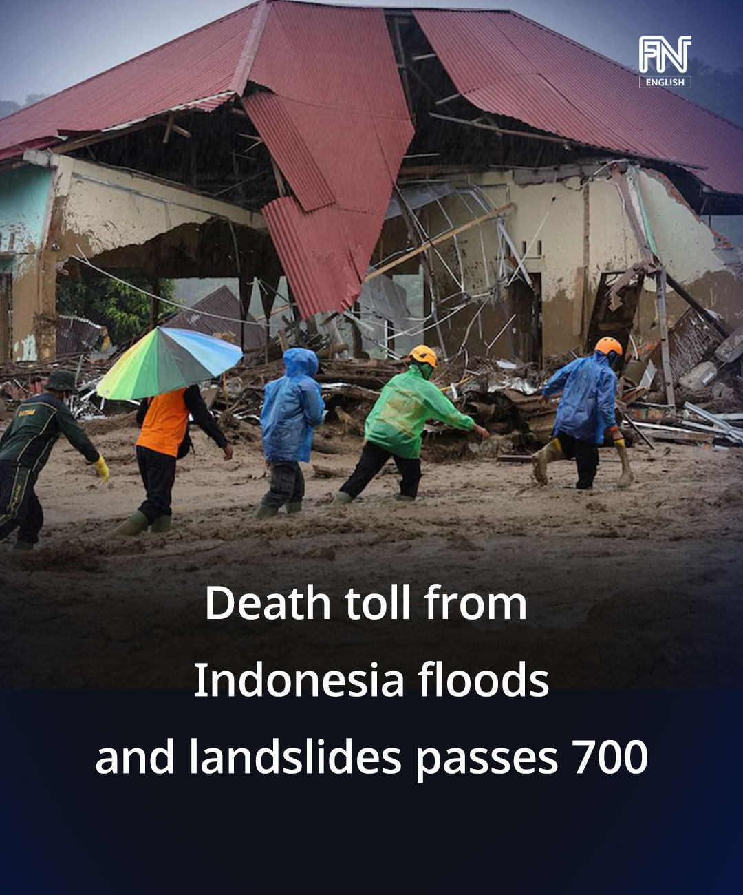 Fresh - Death toll from Indonesia floods and landslides passes 700 ...
