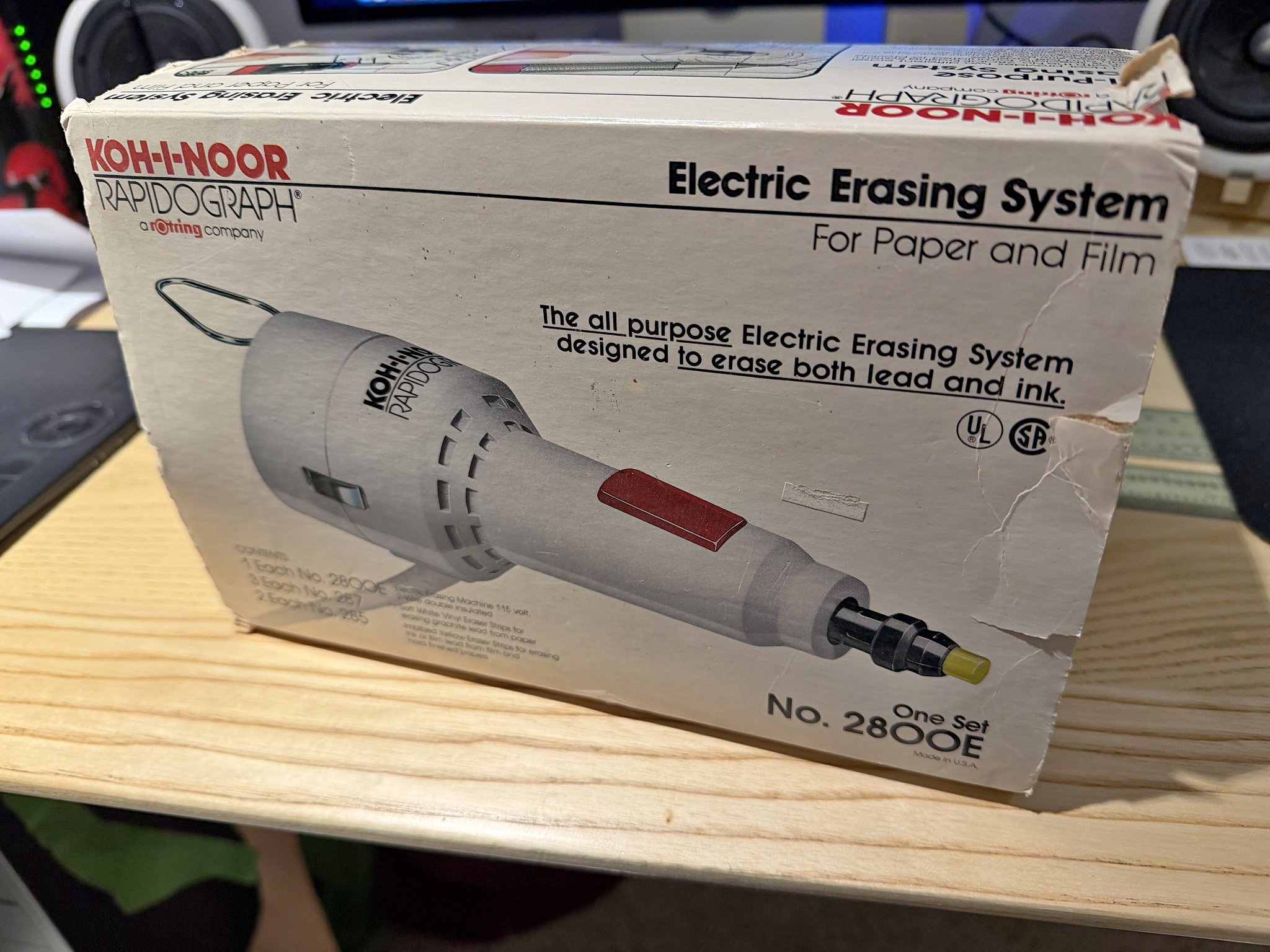 Koh-I-Noor Electric Erasing system - Power Tools - Minneapolis ...