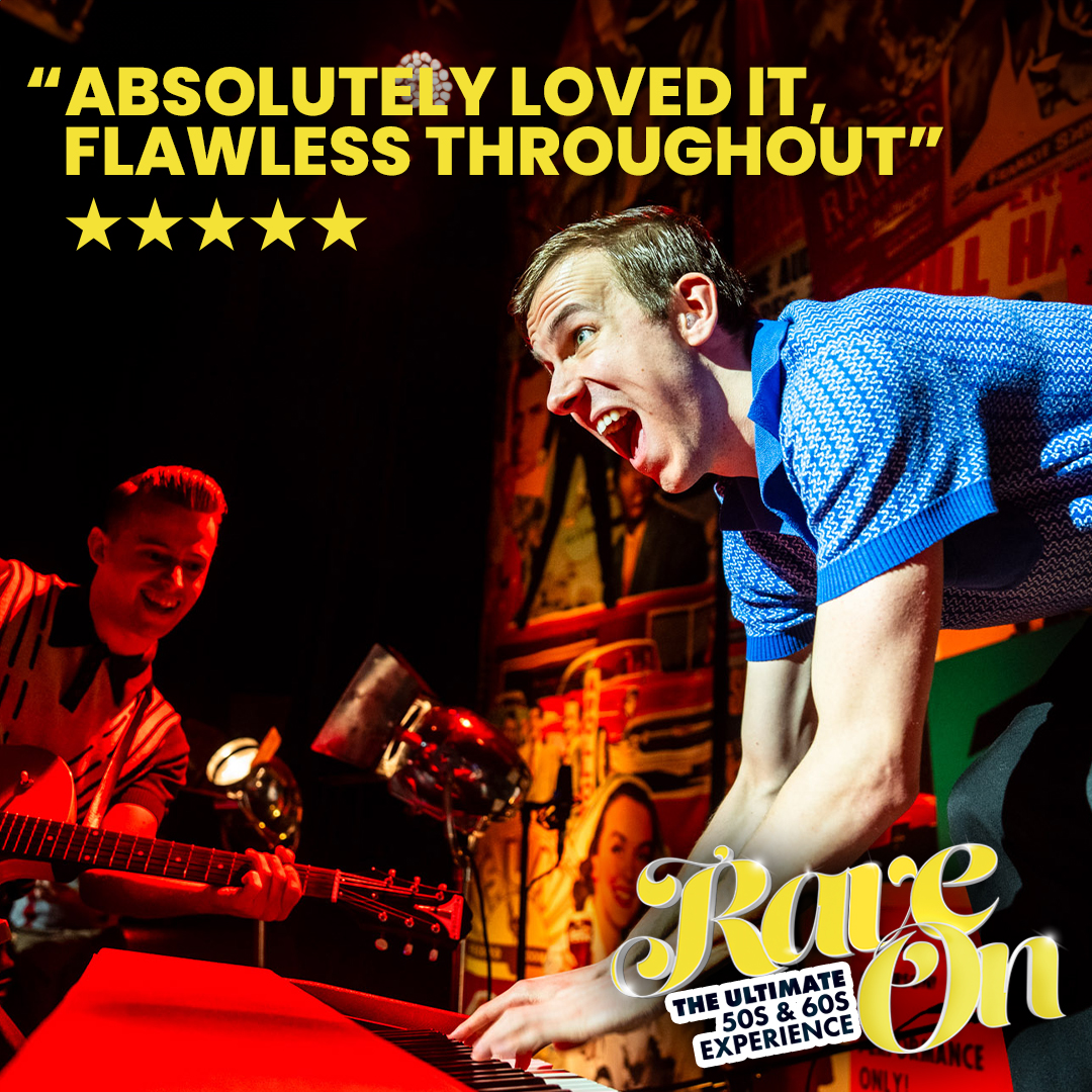 G Live, - 🎸 Rave On is back! The ultimate 50s & 60s experience returns ...