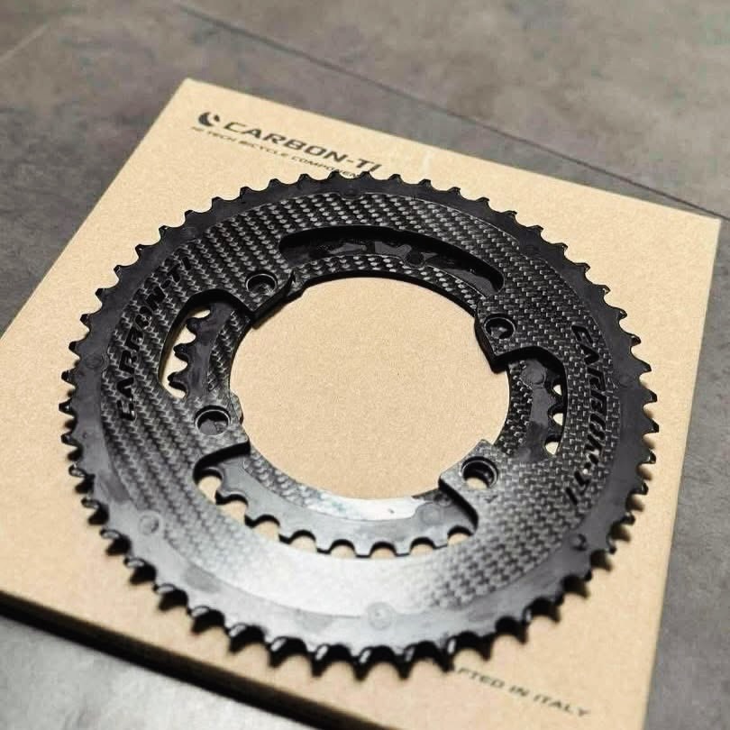 New Stocks 🔥🔥🔥 Carbon Ti X CarboRing for Shimano (4 arm 110bcd