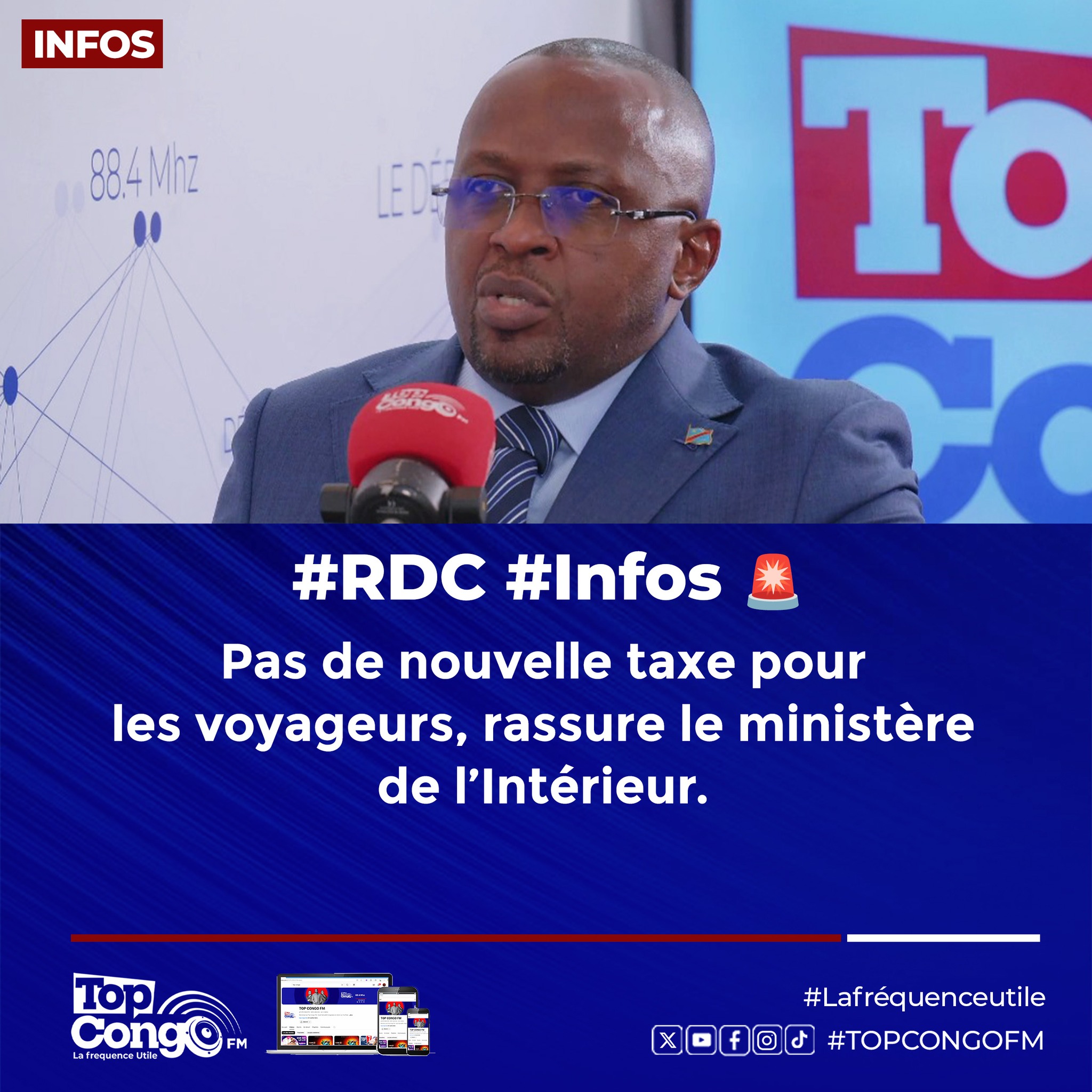 Top - « Le gouvernement ne va pas instaurer de nouvelle taxe au départ ...