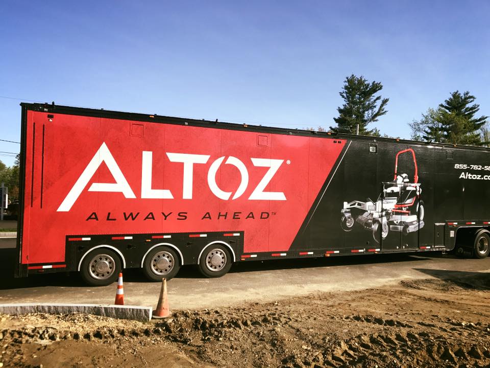 Altoz TFX 766 i outdoor power equipment debut