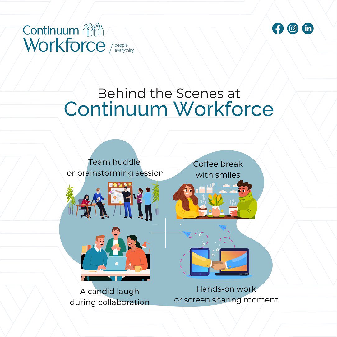 Continuum - “It’s not just work, it’s teamwork! Peek into a typical day ...