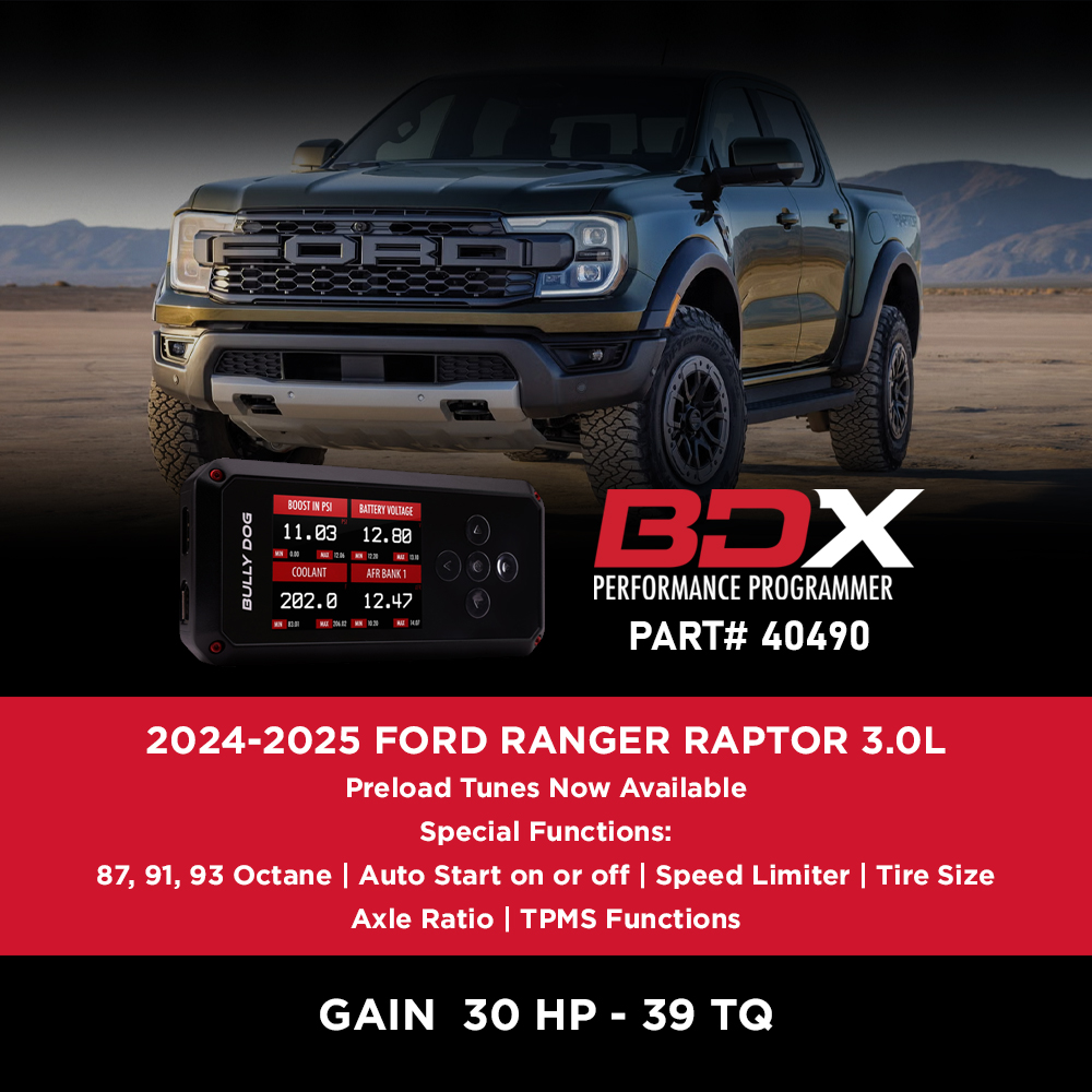 Bully Dog - The 2024–2025 Ford Ranger Raptor 3.0L just... | Facebook