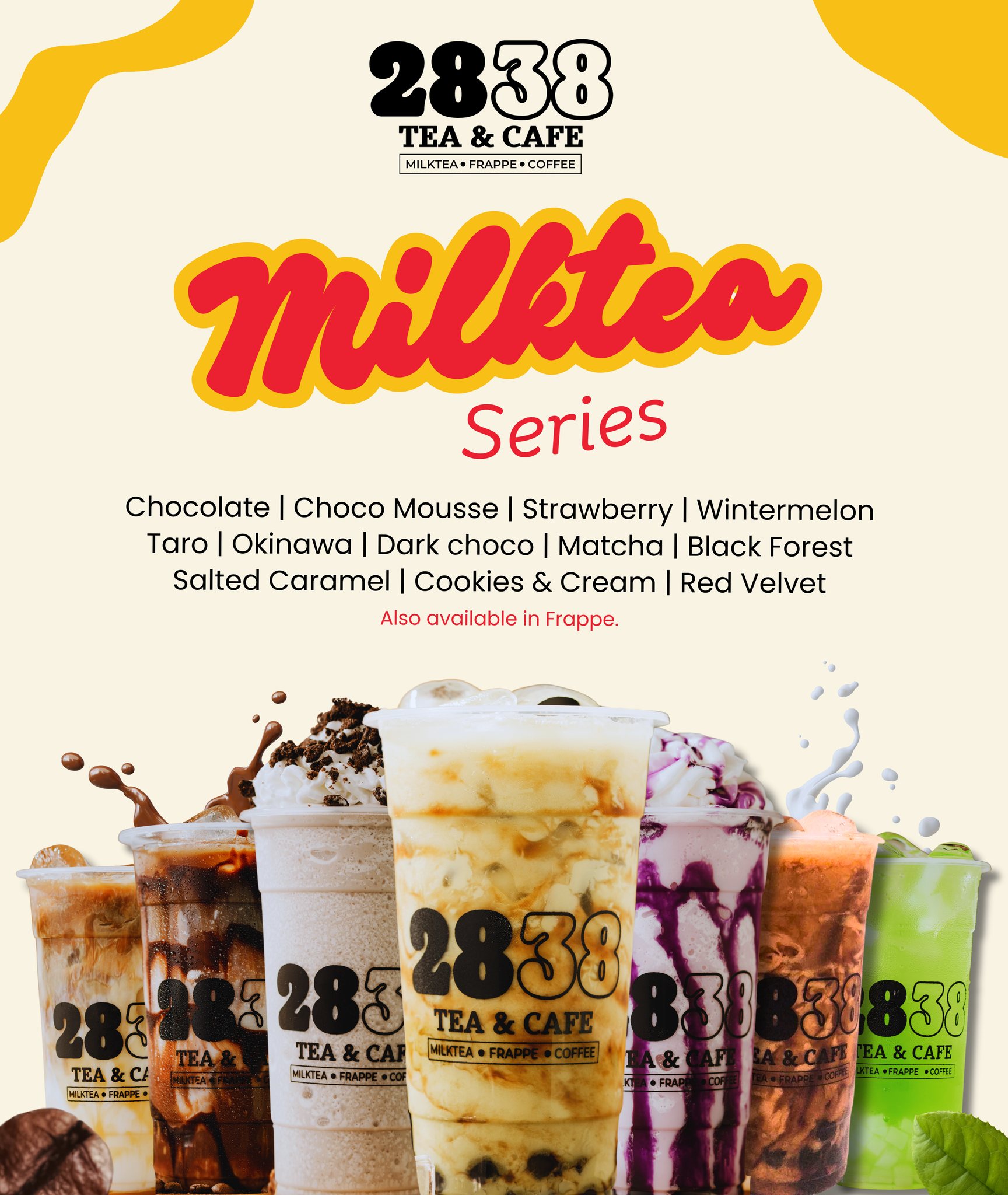 2838 - ✨ Sip into Bliss with Our Milk Tea Series! ✨ Explore a