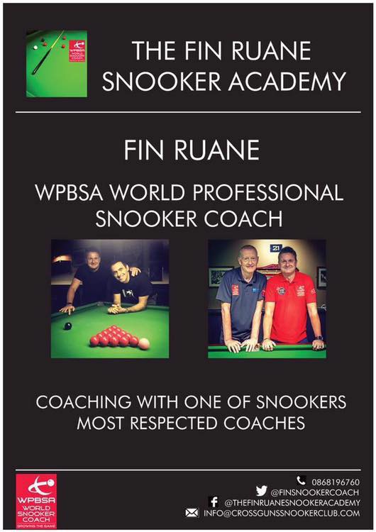 Completely blown away... - The Fin Ruane Snooker Academy