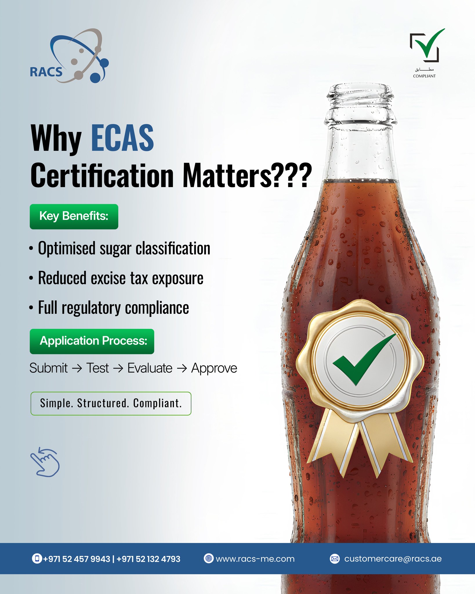 RACS - 📢 Important Update on UAE Sugar Excise Tax From 1 January 2026 ...