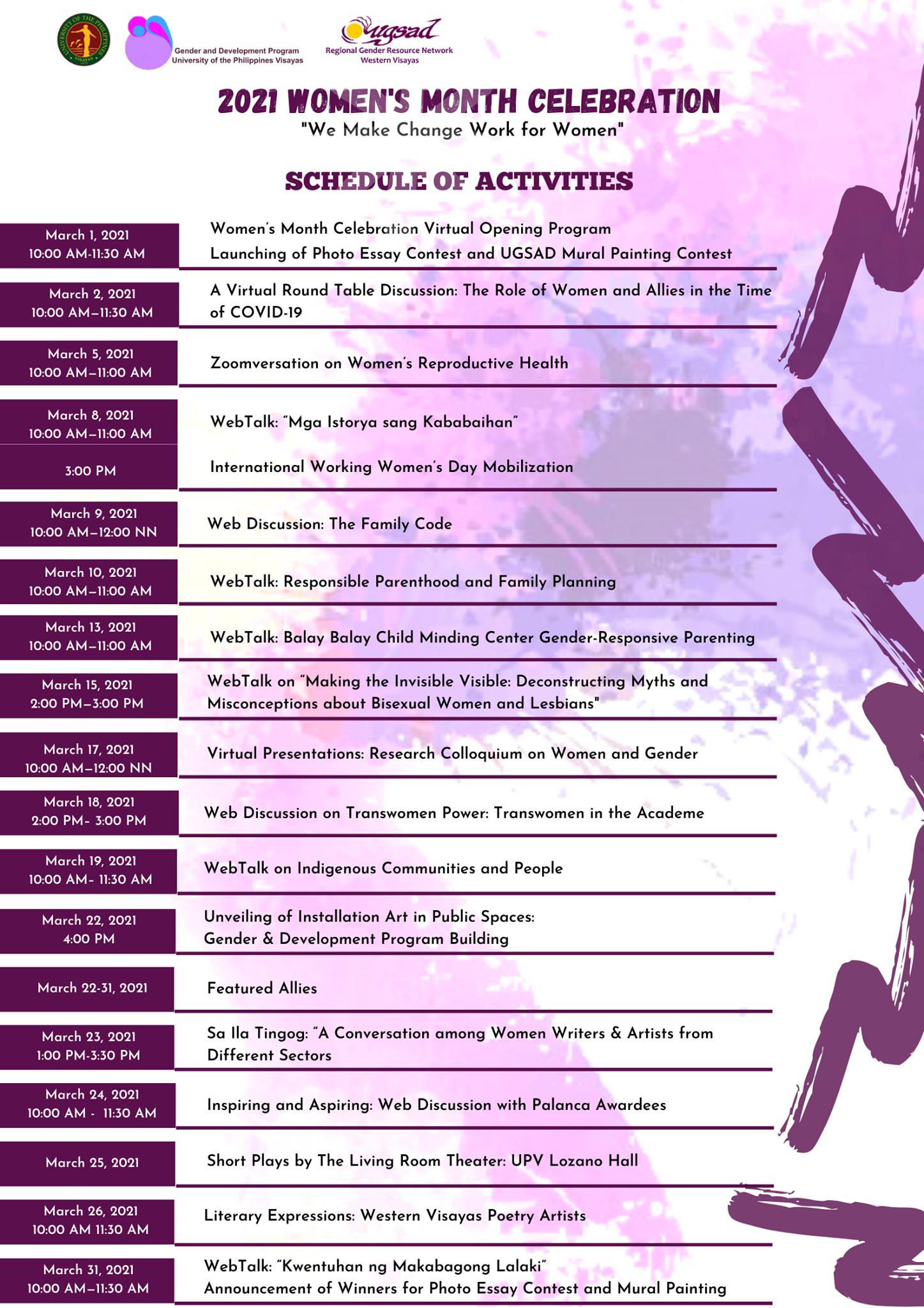 The UPV Gender and... - UPV Gender and Development Program