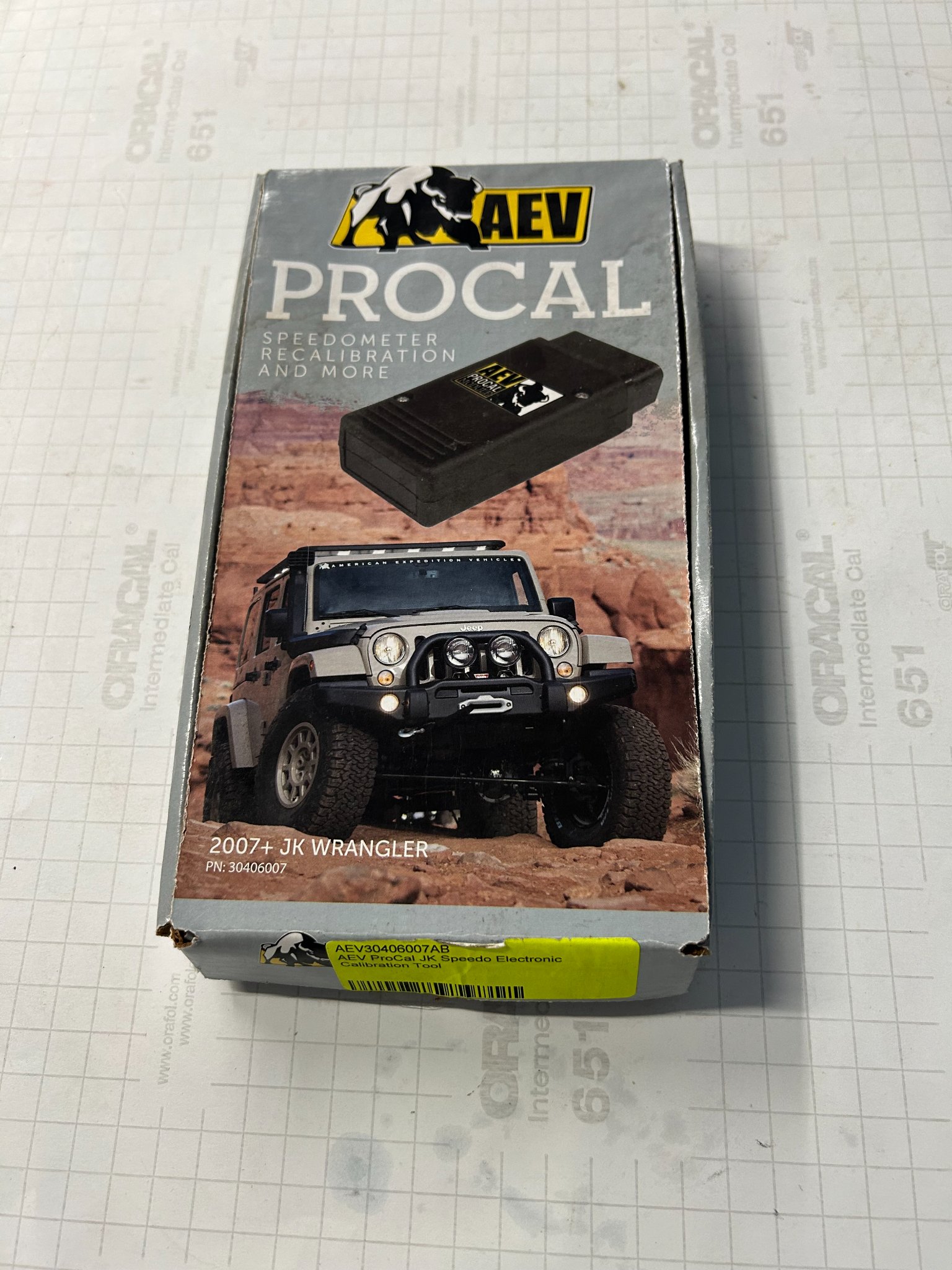 AEV ProCal Snap for JL Wrangler or JT Gladiator. Brand new in box