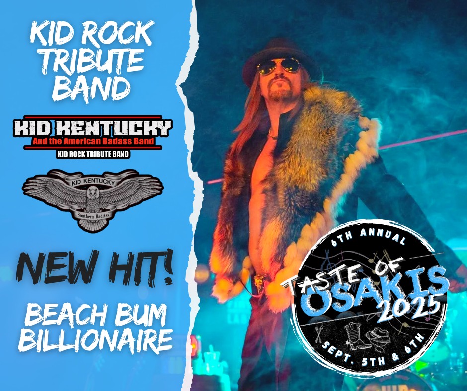 Taste - The ultimate Kid Rock tribute is coming to Taste of Osakis! 🎸🤘 ...