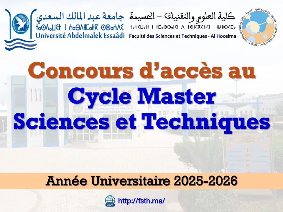 Faculté des Sciences et Techniques d'ALHOCEIMA-FSTH