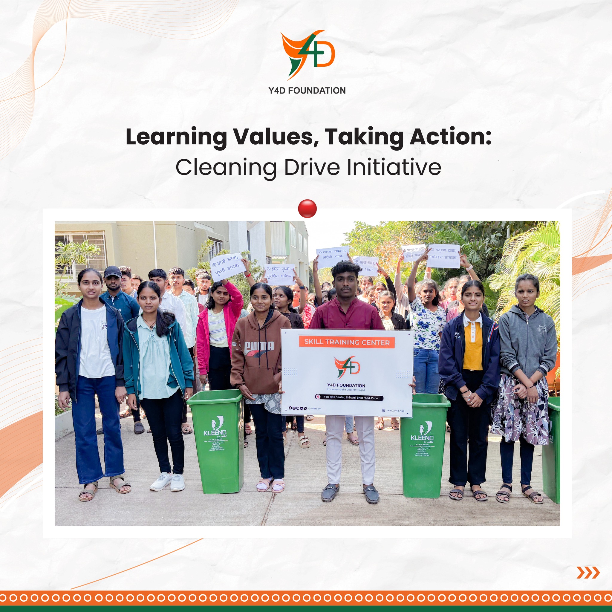 Y4D Foundation - At Y4D, skill development goes beyond... | Facebook