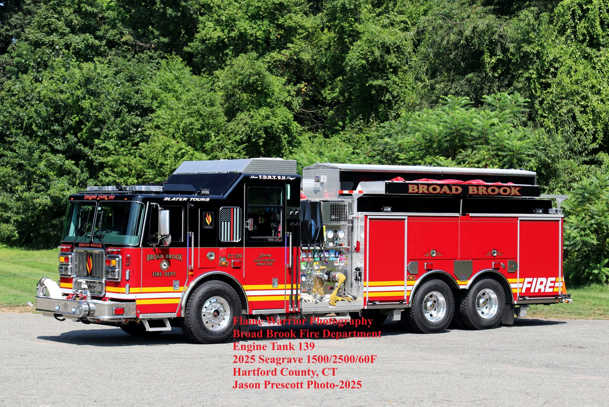 Flame - Placed in service earlier this summer is Engine Tank 139 with ...