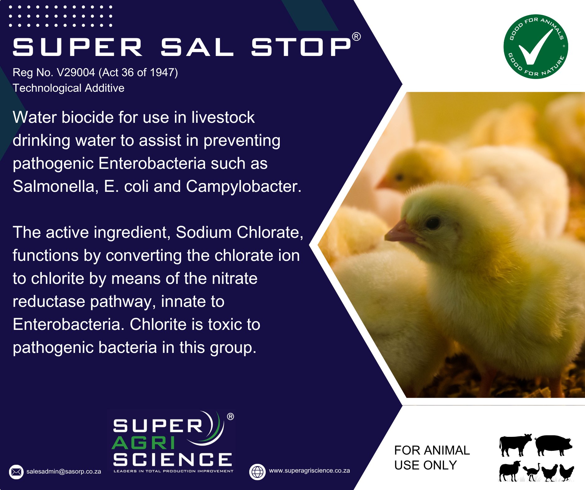 Super - 💧 SUPER SAL STOP® Technological Additive Water biocide for use ...