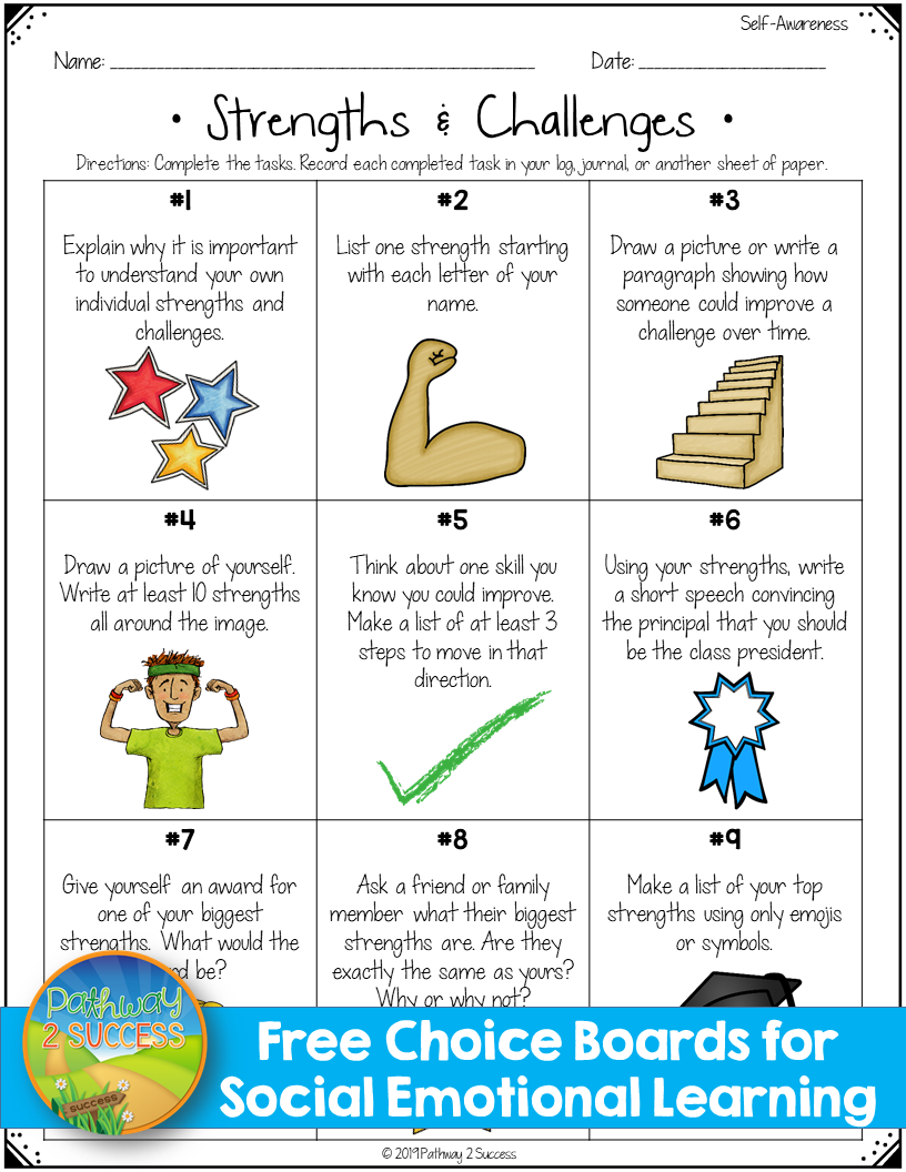 Use these free social emotional... - Pathway 2 Success