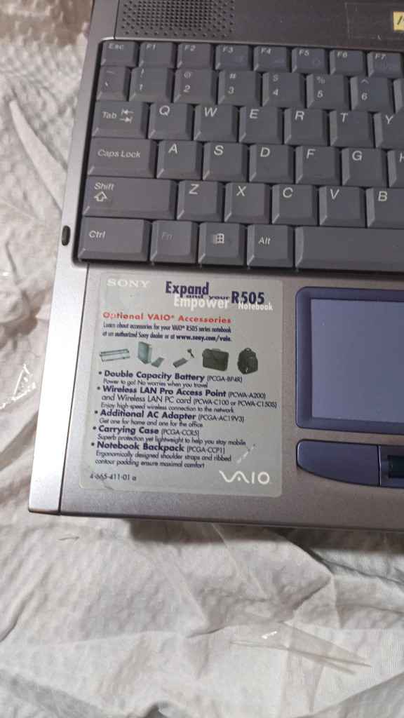 Vaio R505 Super Slim Pro with Docking Station - Video Game Consoles ...