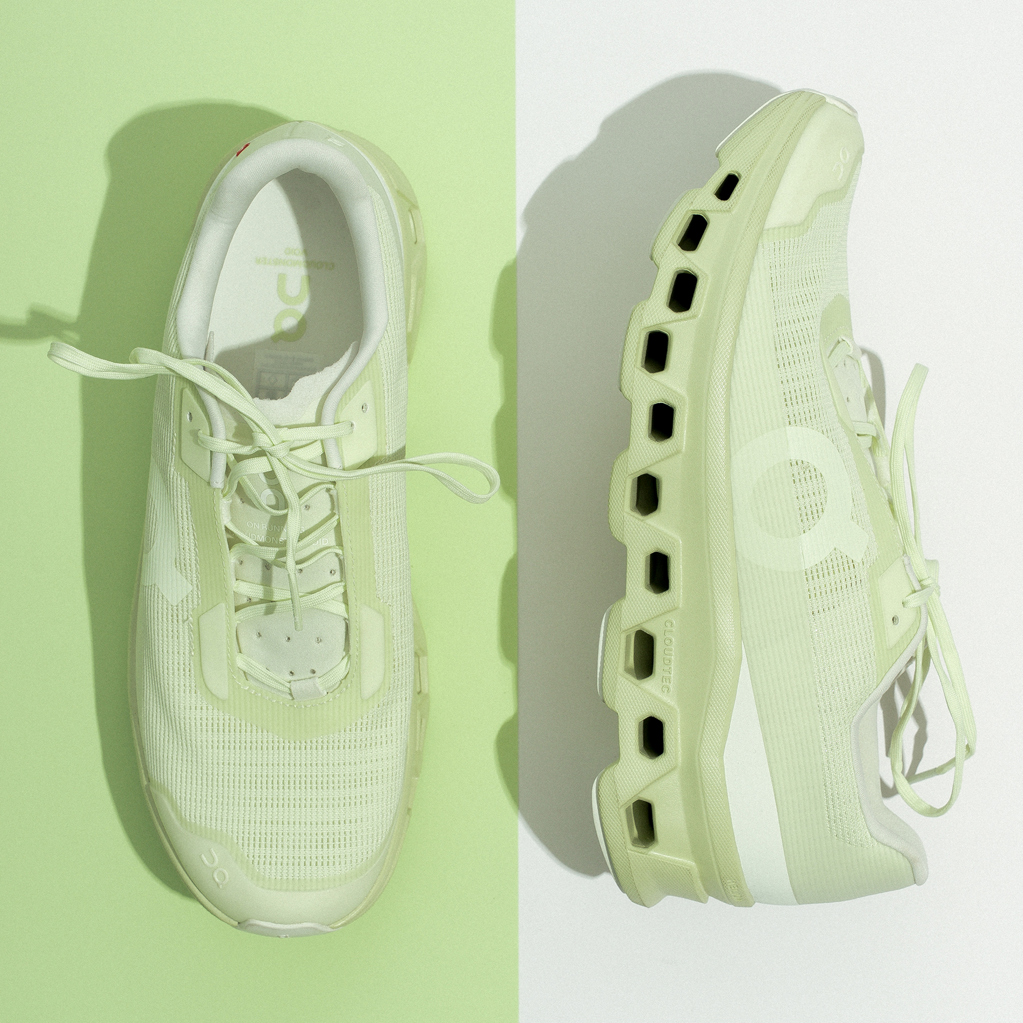 New Color Cloudmonster Void SEEDLING l LINEN The cushioned