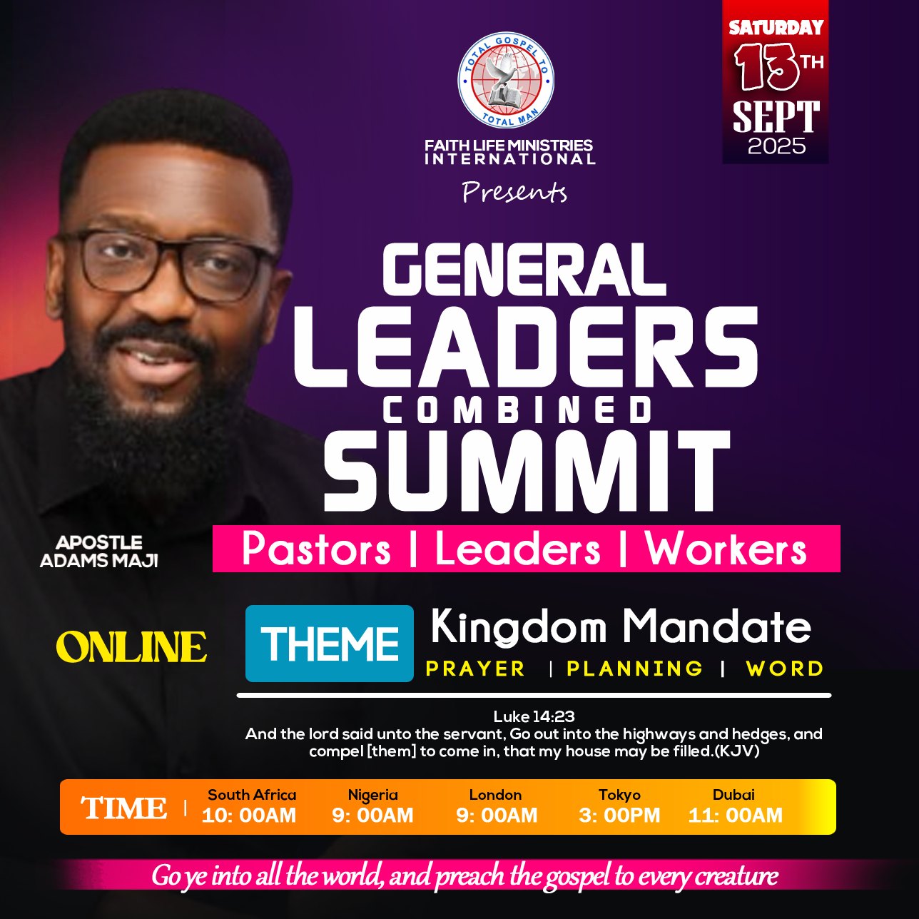 General Leaders Combined Summit