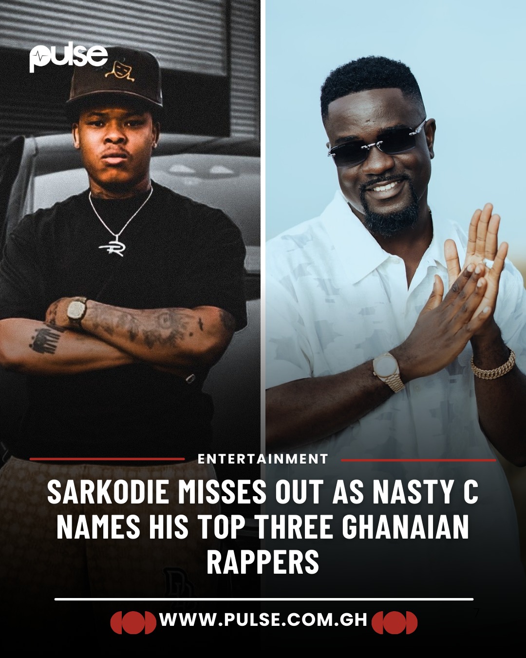 Pulse - South African hip-hop star Nasty C has stirred conversation in ...