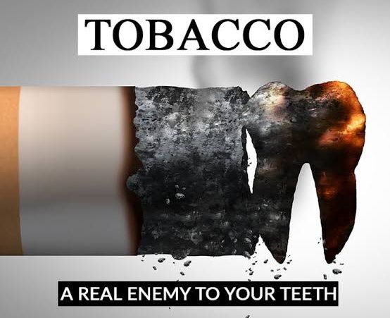 DYK? Cigarettes, smokeless tobacco, and other forms of tobacco cause oral  cancer, gum disease, and other oral health problems. On  #NationalDentistDay, consider talking to a dentist about the next steps to  become