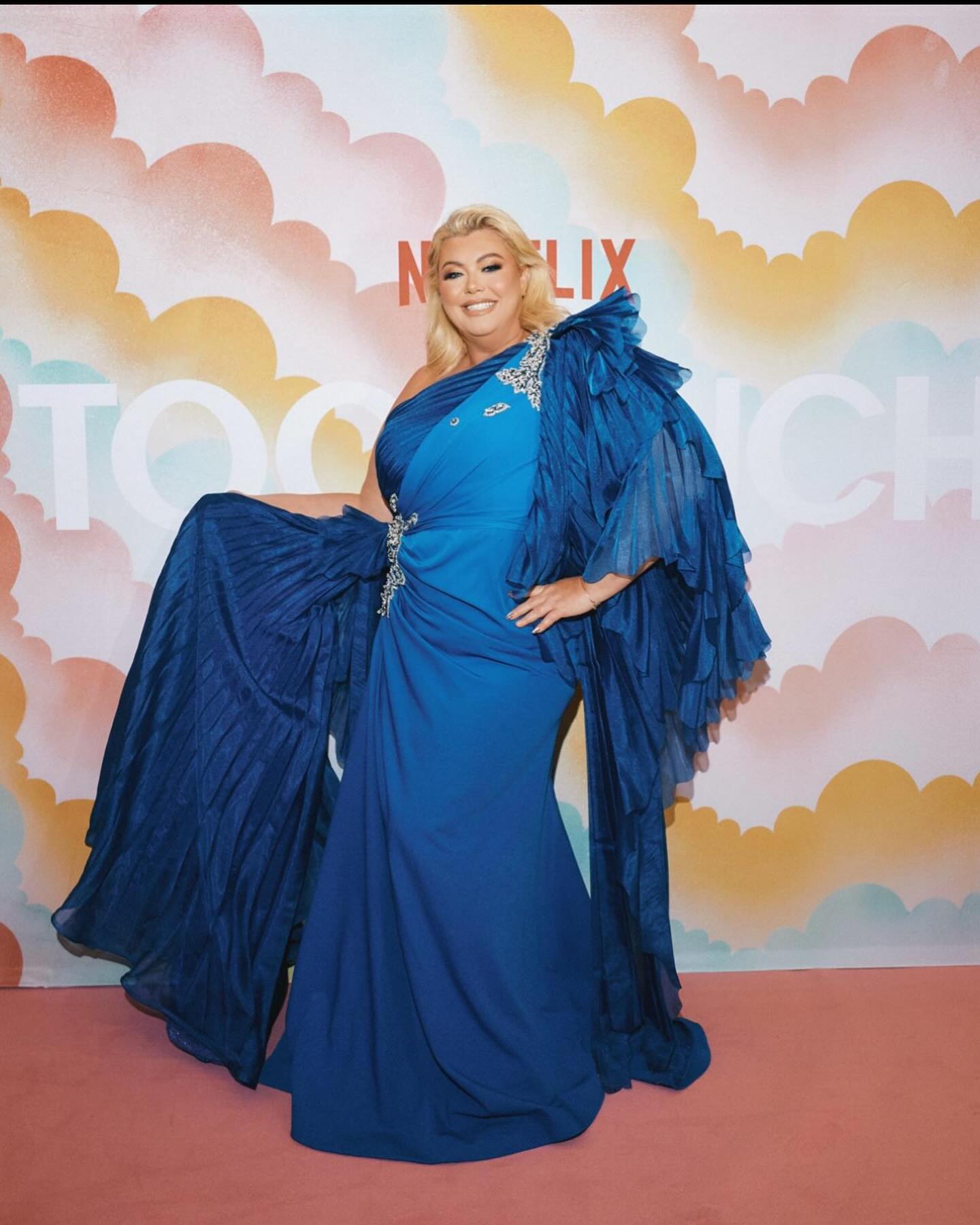 gemma collins blue dress Collection (@MissGemmaCollinsOfficial) • Facebook Mint Green Linen-Blend Dress searchable:short sleeve Color:M-Daffodil