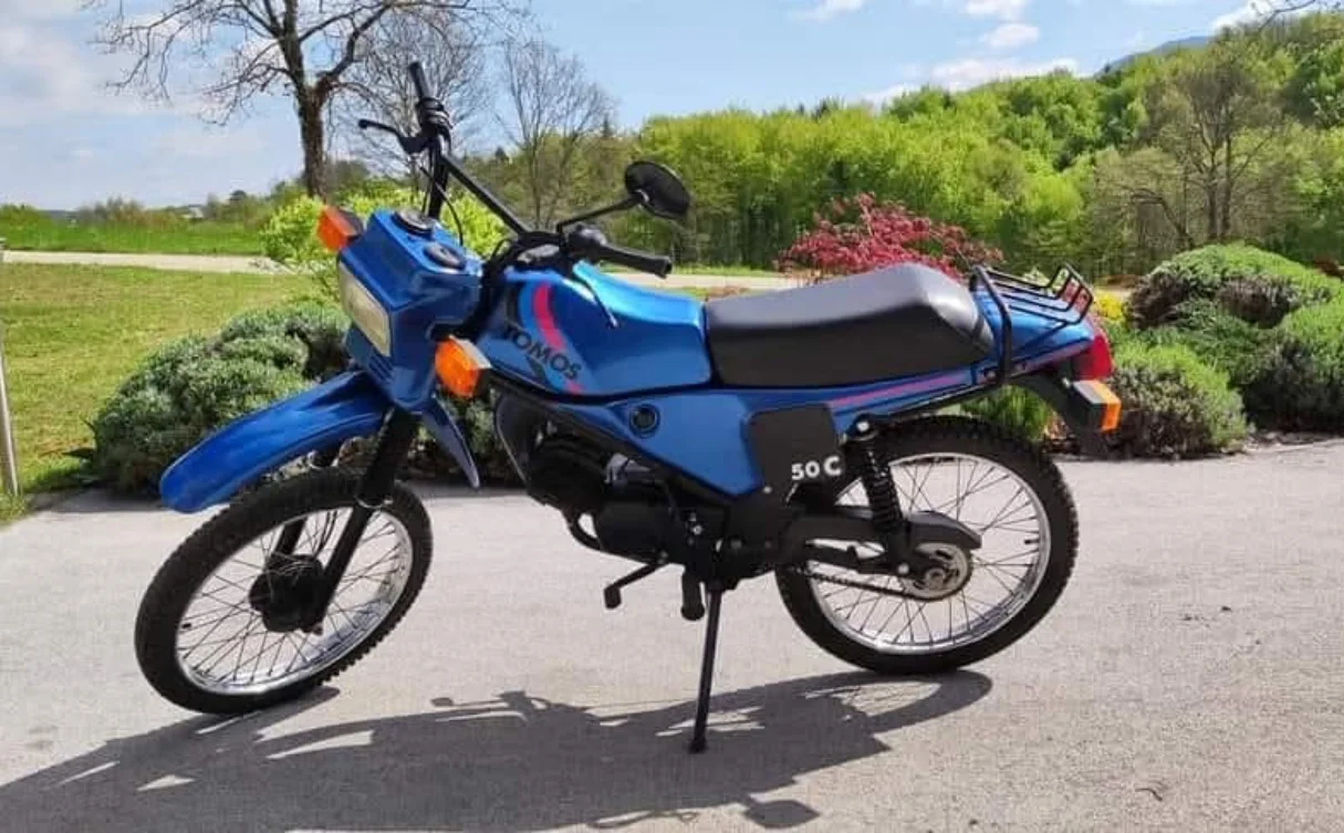 FRCO - Tomos ATX 50 💙 ️ WWW.FRCOMOTO.SI ⬅️ #frcomoto #tomos #blue # ...