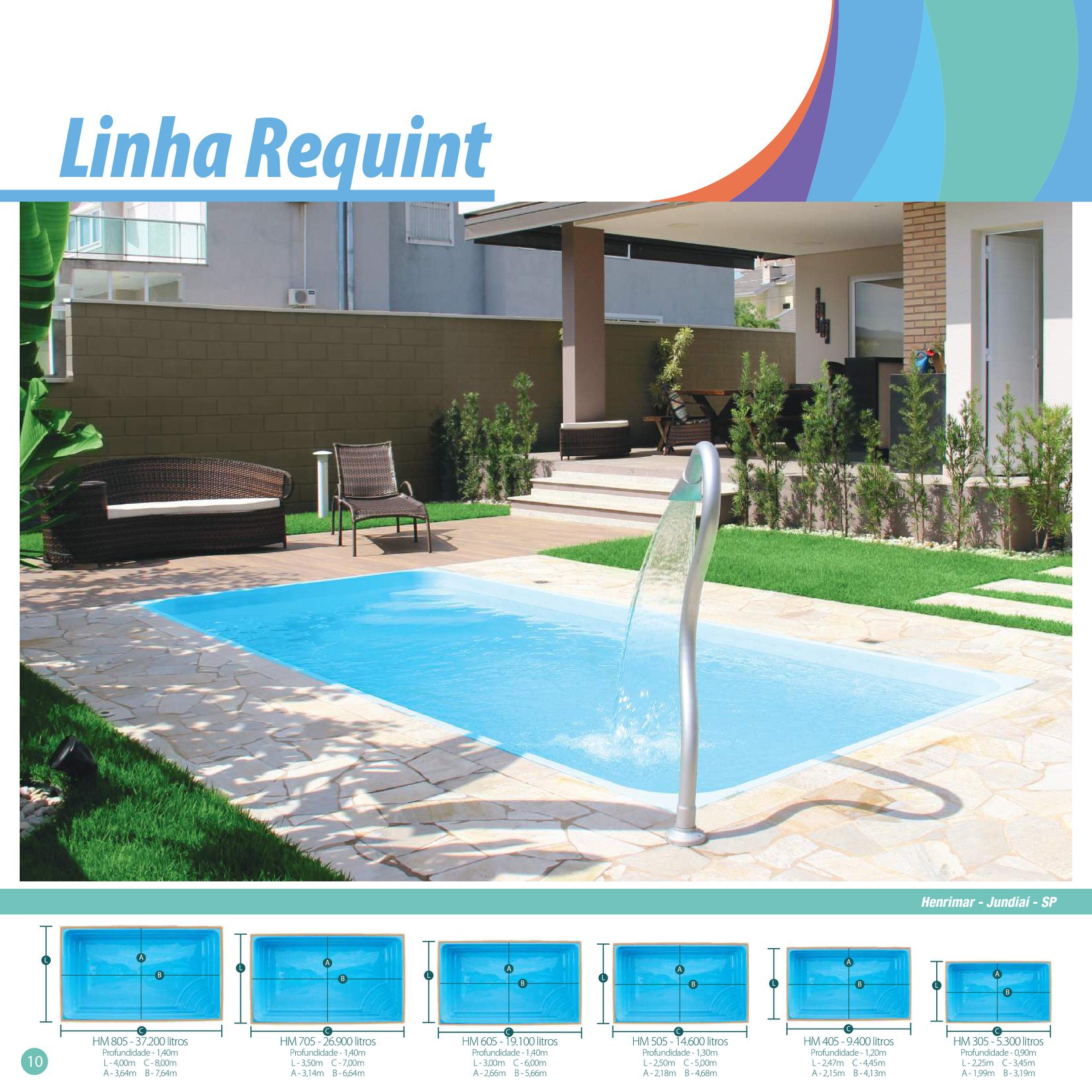 💦💦 LINHA REQUINT 💦💦 O próprio... - Henrimar Piscinas Limeira | Facebook