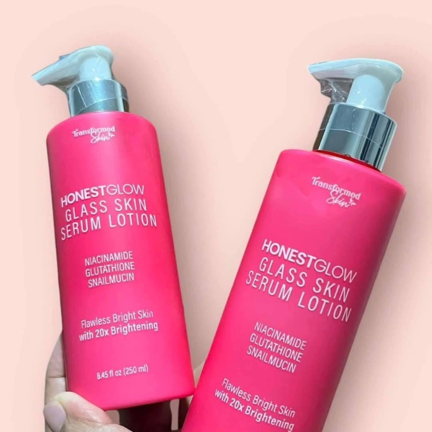 OFFFER.. 💖HONEST GLOW GLASS SKIN SERUM LOTION💖 Your secret weapon for achieving flawless,radiant skin.Crafted with a blend of potent botanicals and hydrating agents,this indulgent lotion deeply nourishes while importing a luminous ,gloss