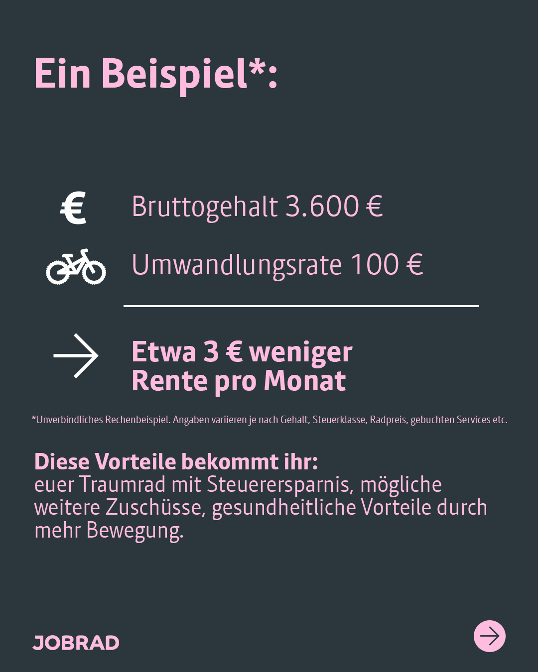 Jobrad Wieviel Weniger Rente