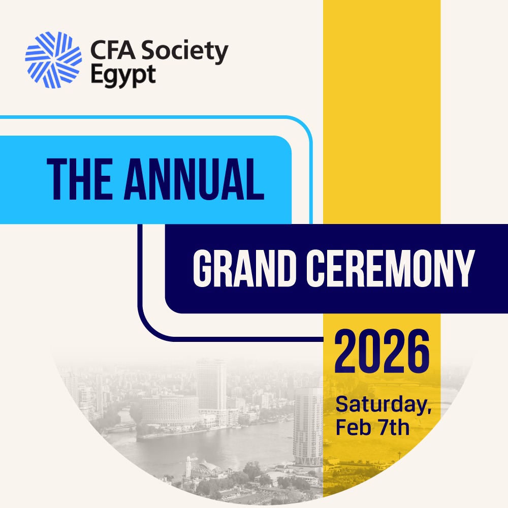CFA Society Egypt added a new photo. - CFA Society Egypt