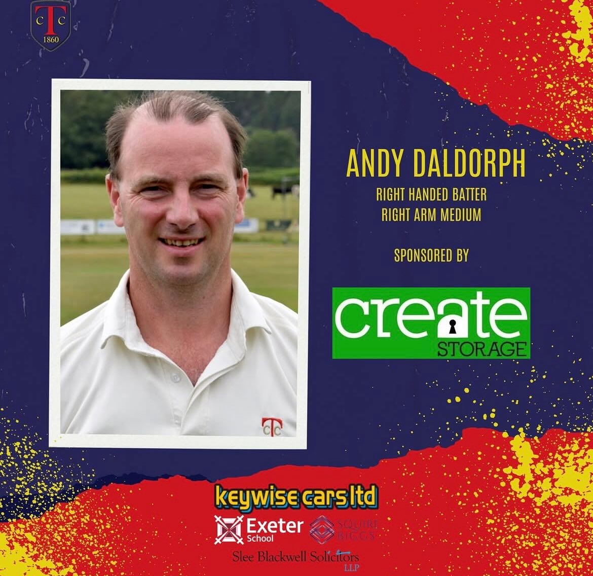 Thorverton - There was an unbeaten 100 for Andy Daldorph yesterday as ...