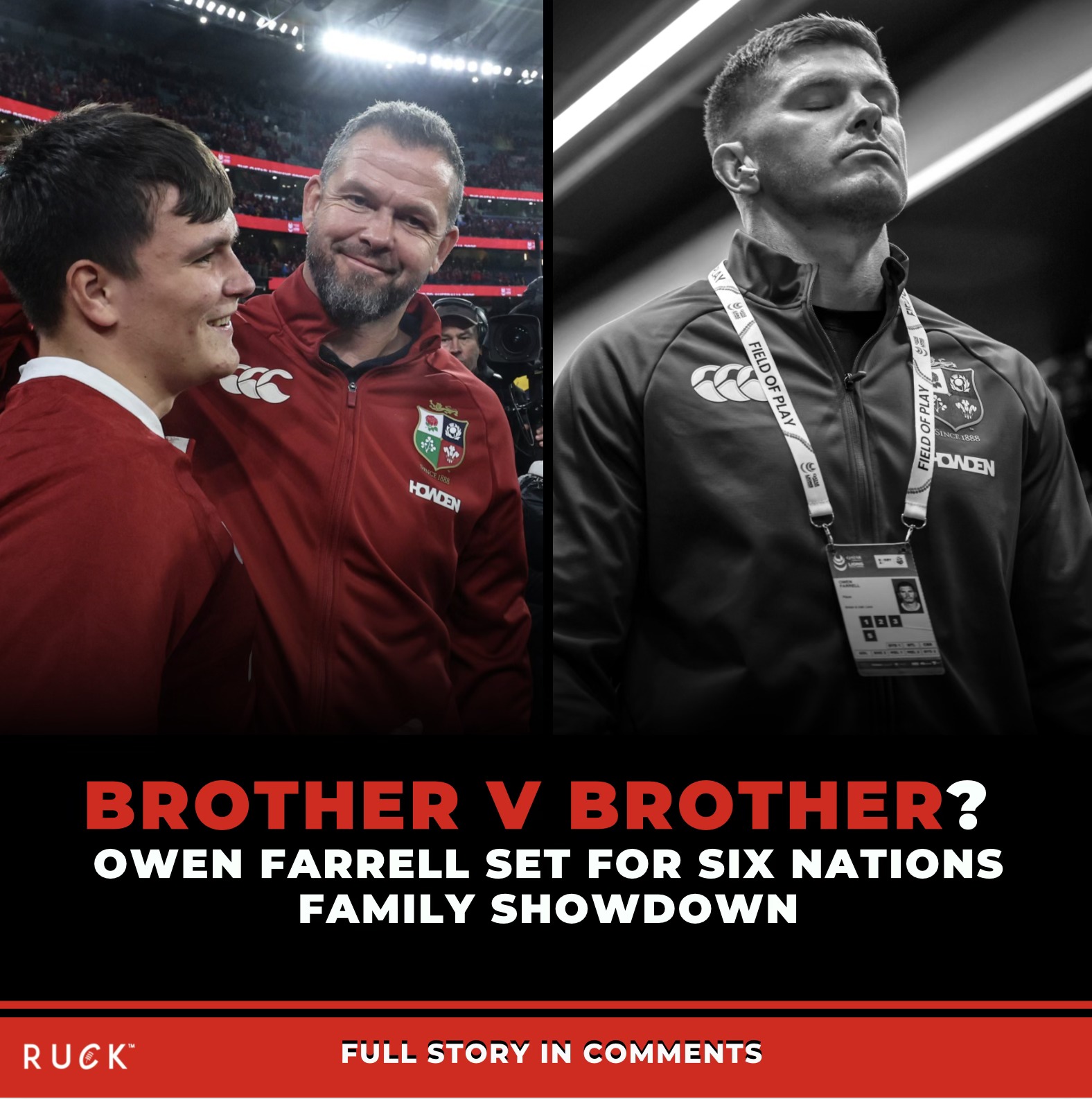 Ruck.co.uk - Ahead of Owen at the same age...👀 | Facebook