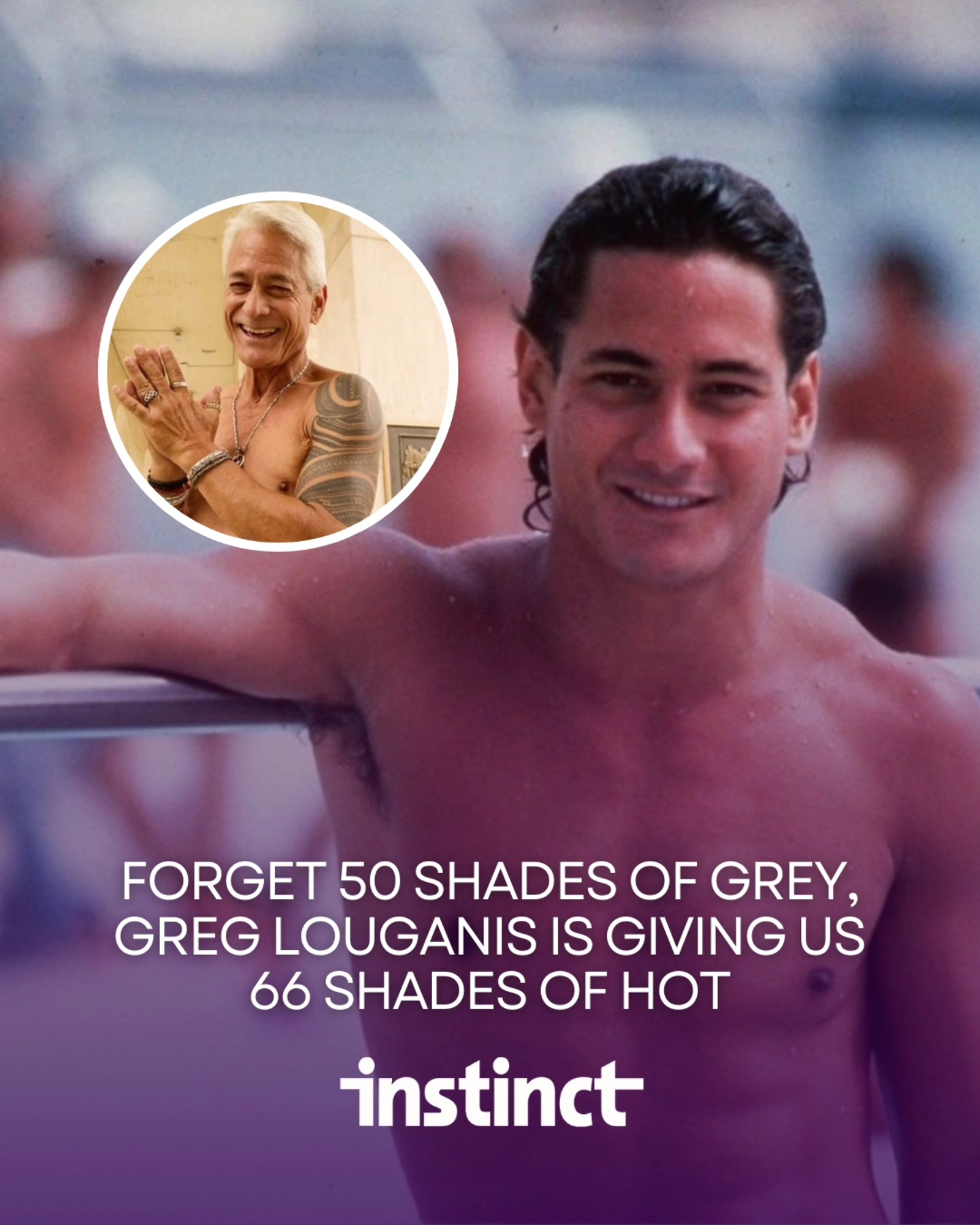 Instinct - Okay, stop everything—Greg Louganis is out here turning 66 ...