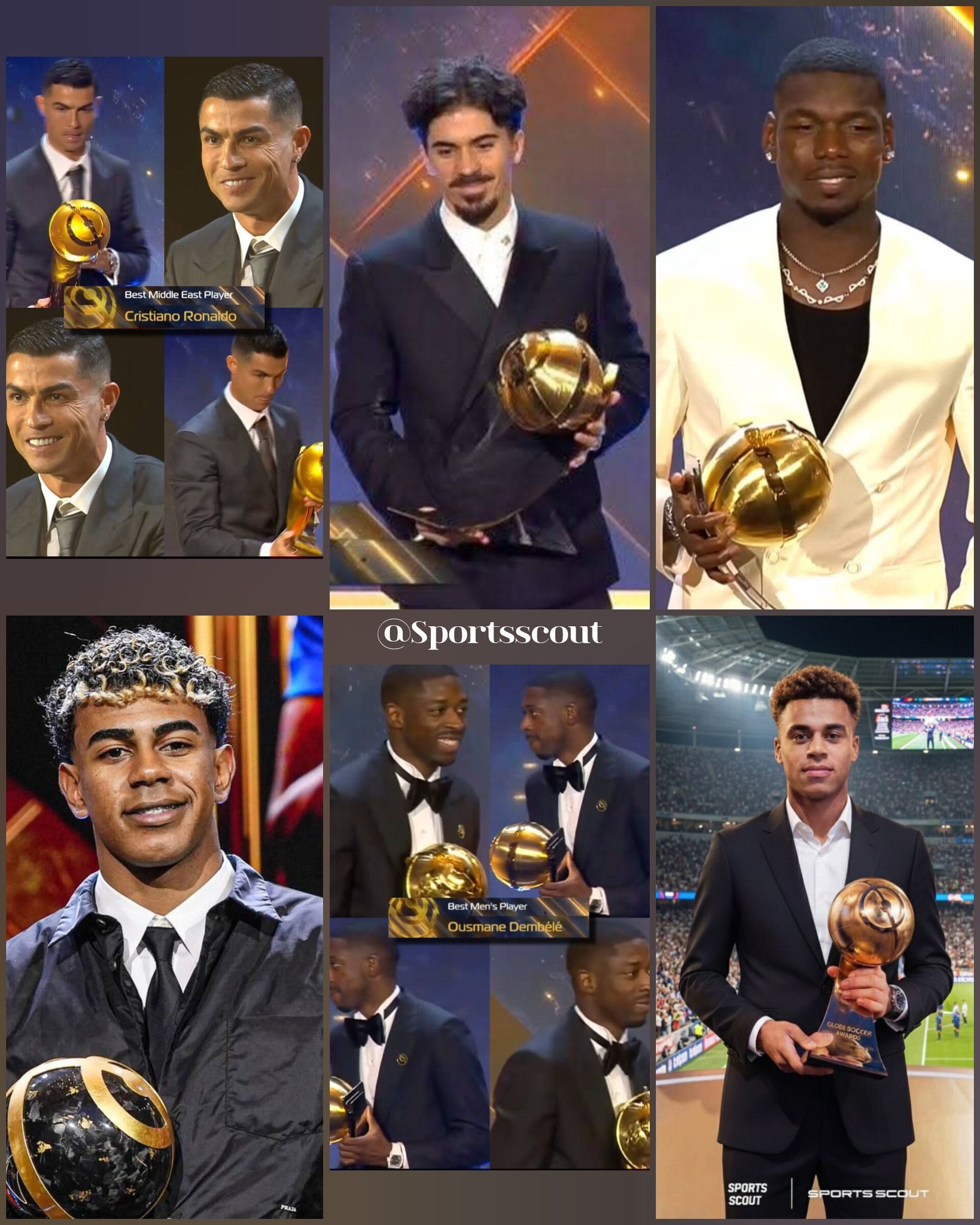 Sports - 🚨🏆 OFFICIAL: 2025 Globe Soccer Awards — Complete Winners List ...