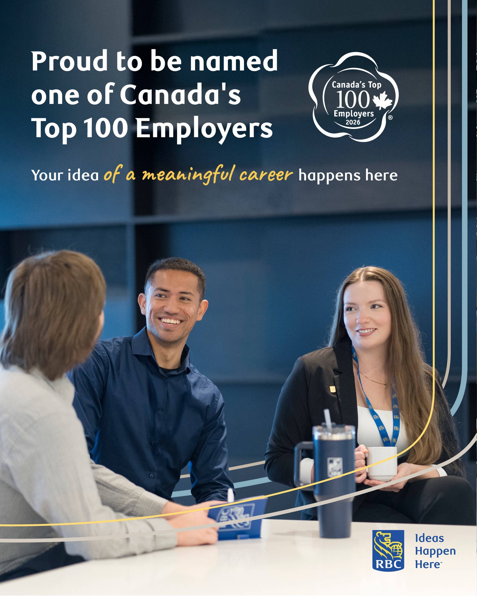 RBC - We’re excited to be named one of Canada’s Top 100... | Facebook