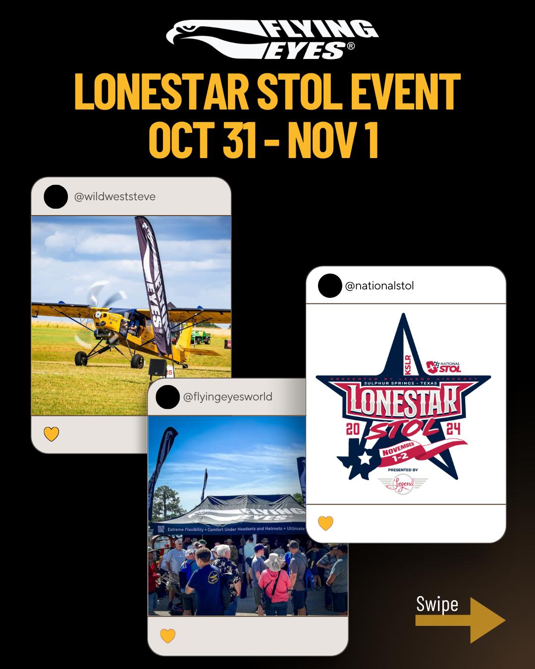 COME SEE US at the Lonestar STOL &... - Flying Eyes Optics | Facebook