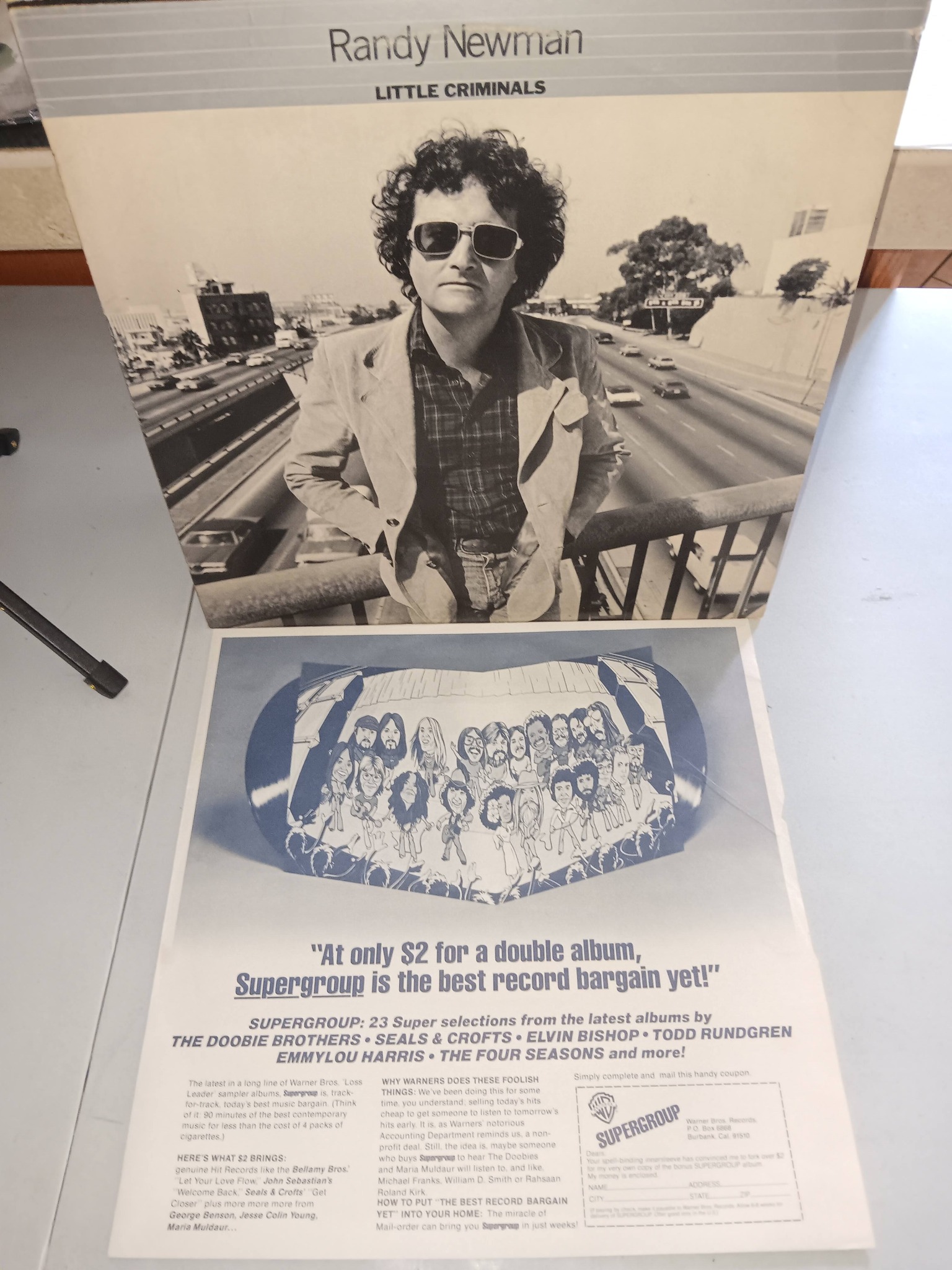 MUSIC LOVERS!! Listening to a $1 pick up this past weekend, Randy 