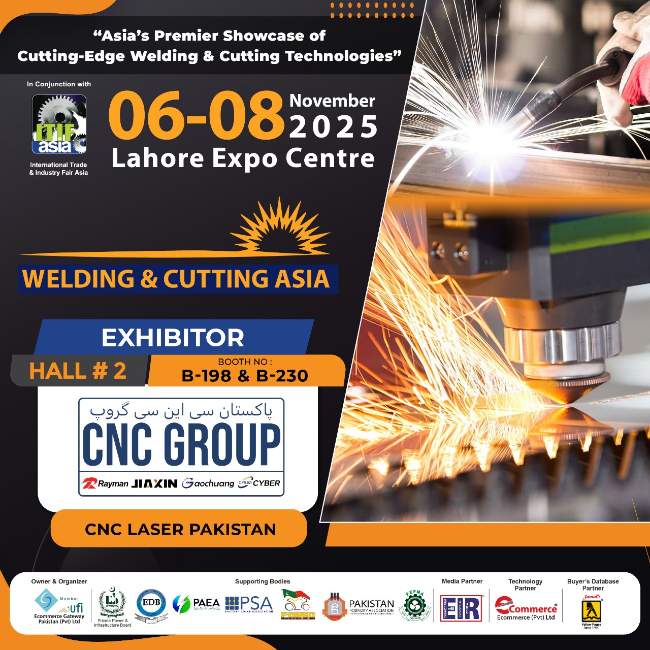 ITIF - 🔥 CNC GROUP at Welding & Cutting Asia 2025 🔥 We are proud to ...