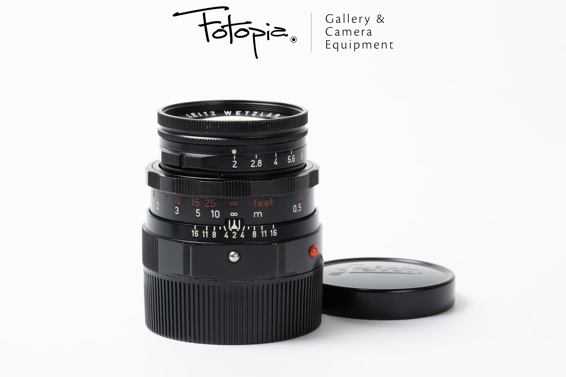 Fotopia - Leica Summicron-M 50mm F2 - Kanto Repaint / v2 / Dual Range ...