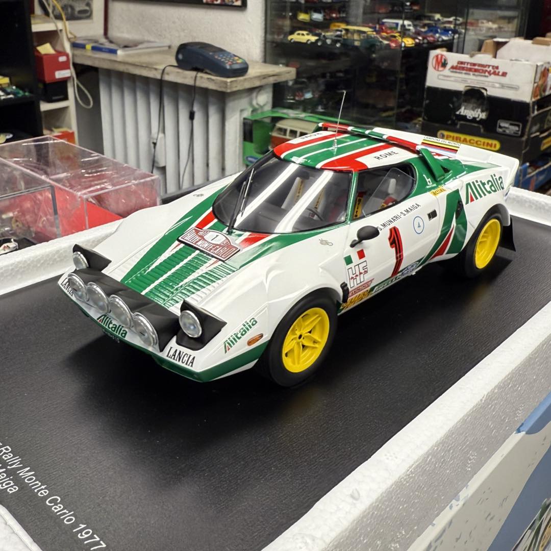 Lancia Stratos HF Alitalia Winner Rally Monte Carlo 1977 Spark