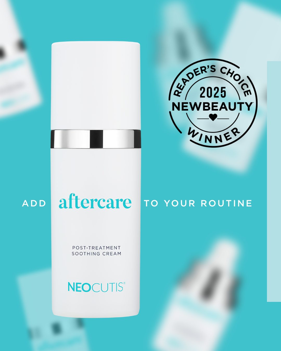 Meet Aftercare 🩵 A 2025 NewBeauty Reader's Choice Award winner