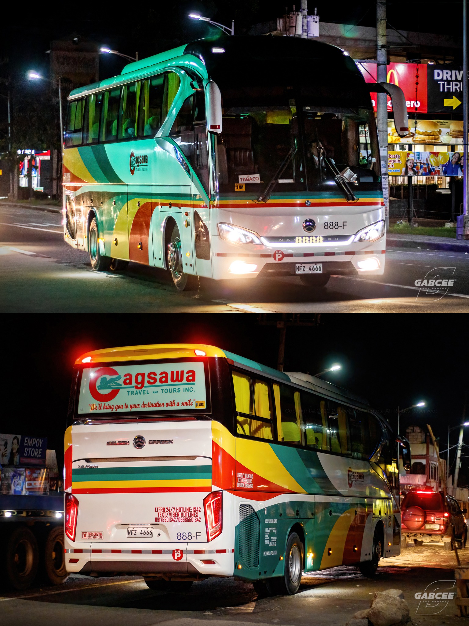 Navi on a rest Cagsawa Travel and Tours Inc. 888-I Golden Dragon