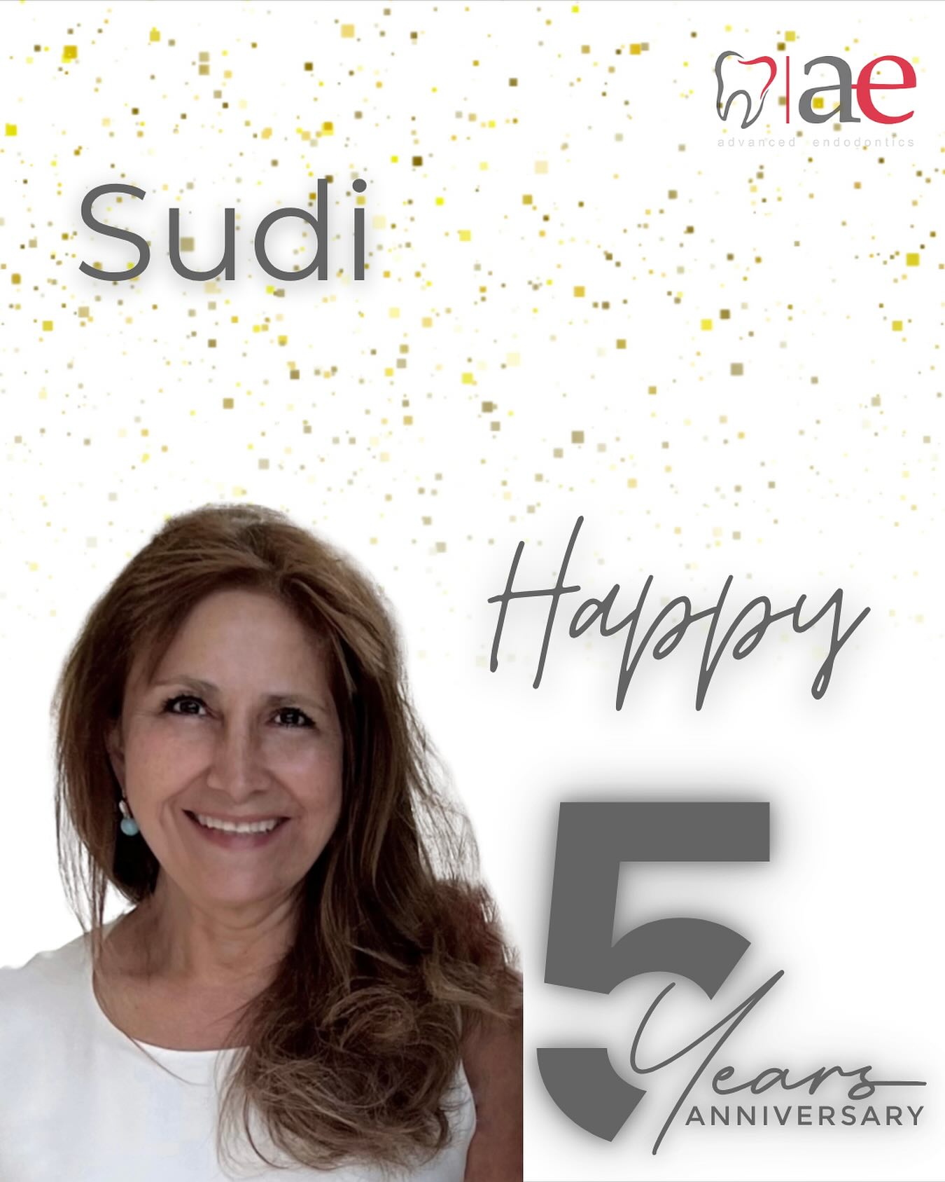 🎉 Happy 5-Year Anniversary, Sudi! 🎉... - Advanced Endodontics | Facebook