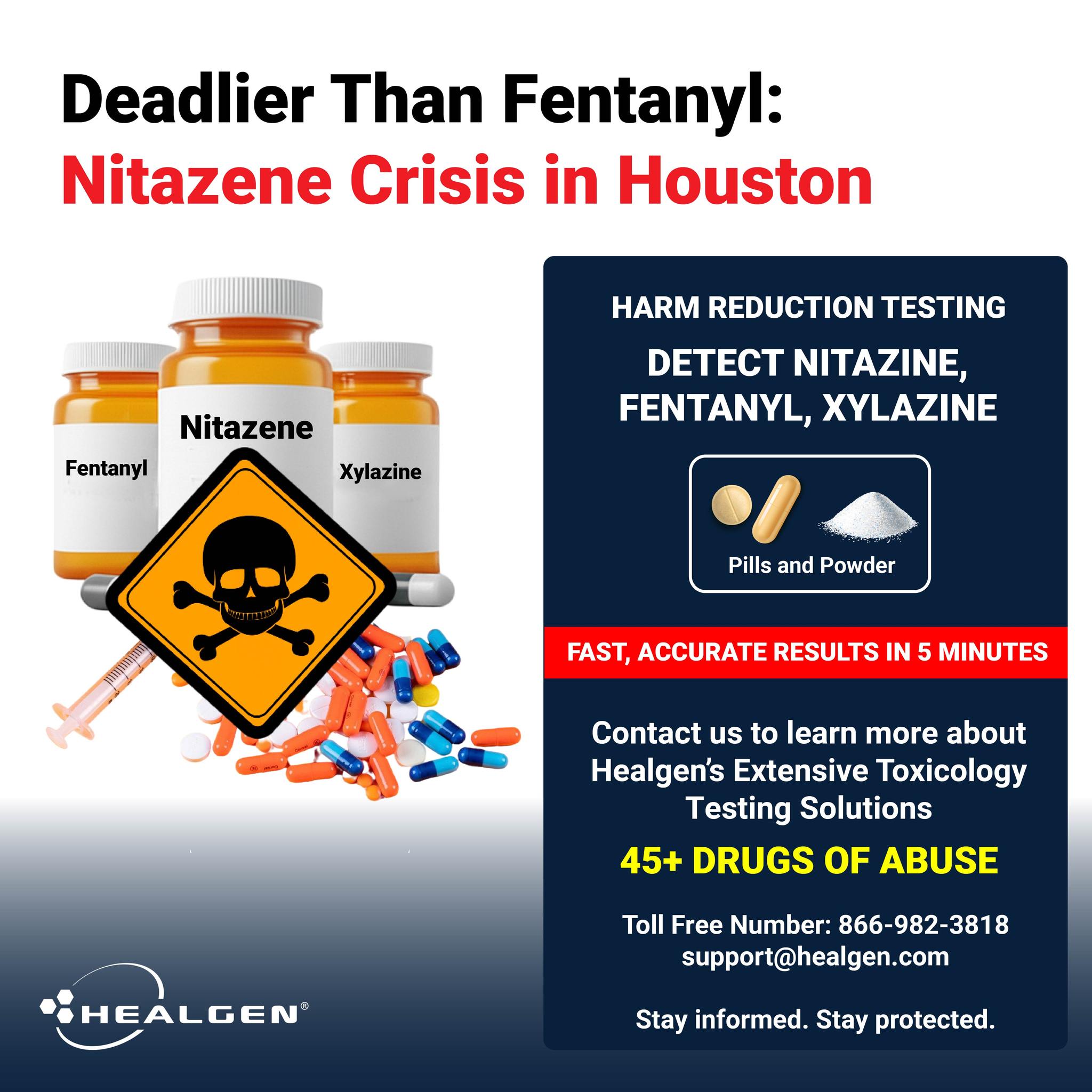 Healgen - Nitazene, a new deadly synthetic opioid nitazene, is fueling ...
