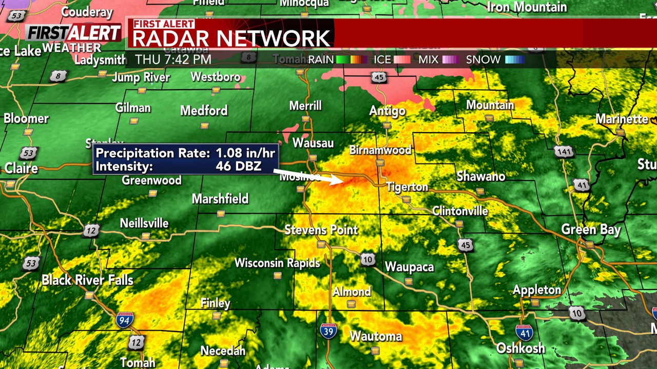 Mark - [1/08/2026] Rainfall rates around 1