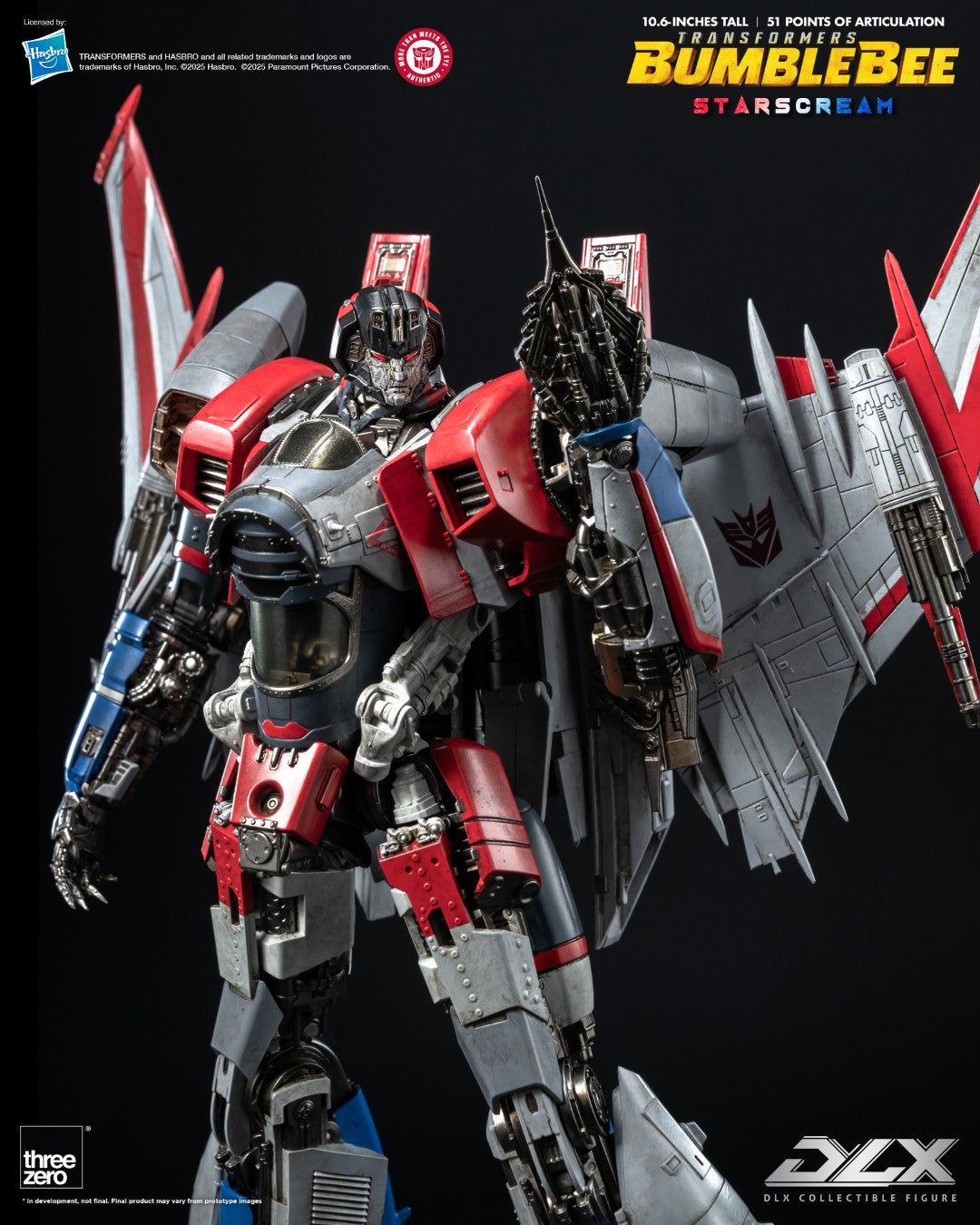 Tokullectibles - ️ DLX Starscream – Transformers: Bumblebee ️ The ...