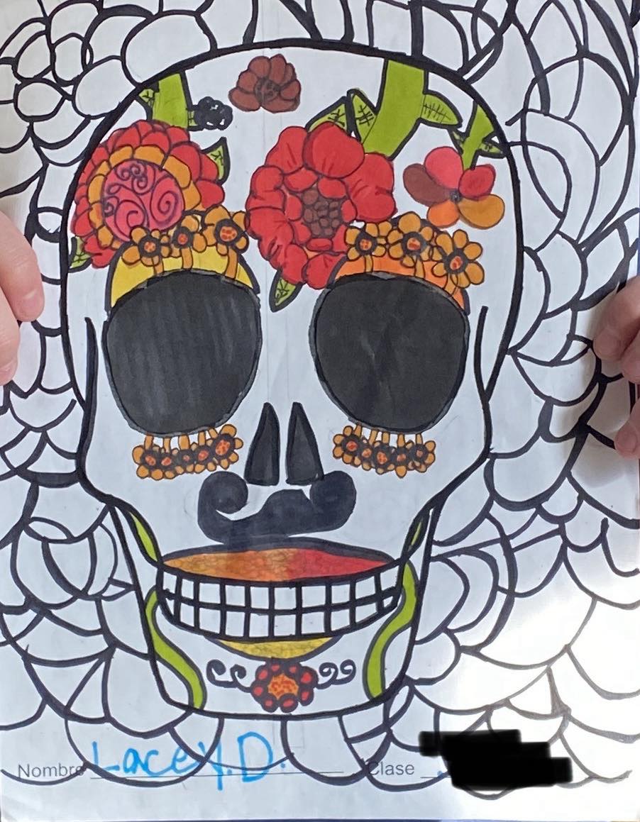 🎨💀 Calaca Coloring... - River Falls Westside Elementary PTO | Facebook