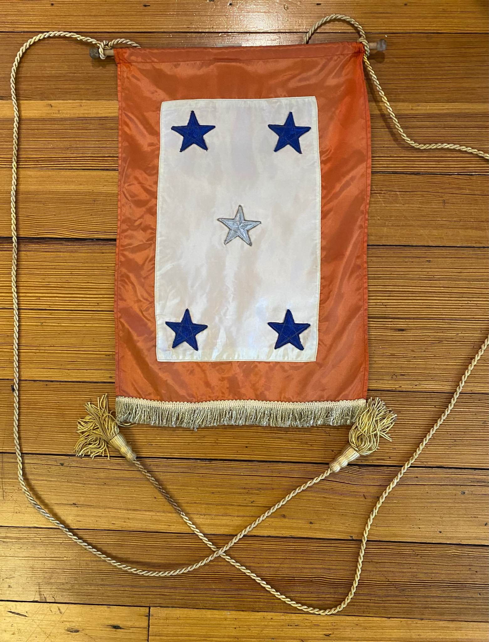 Antique American flag from World War II era