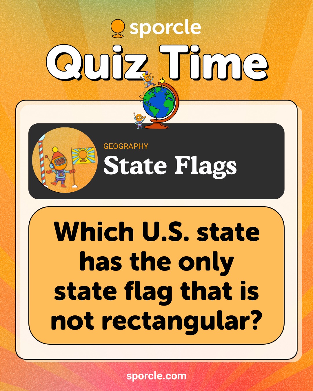 Sporcle - Trivia break 🏳 Think you know it? Drop your... | Facebook