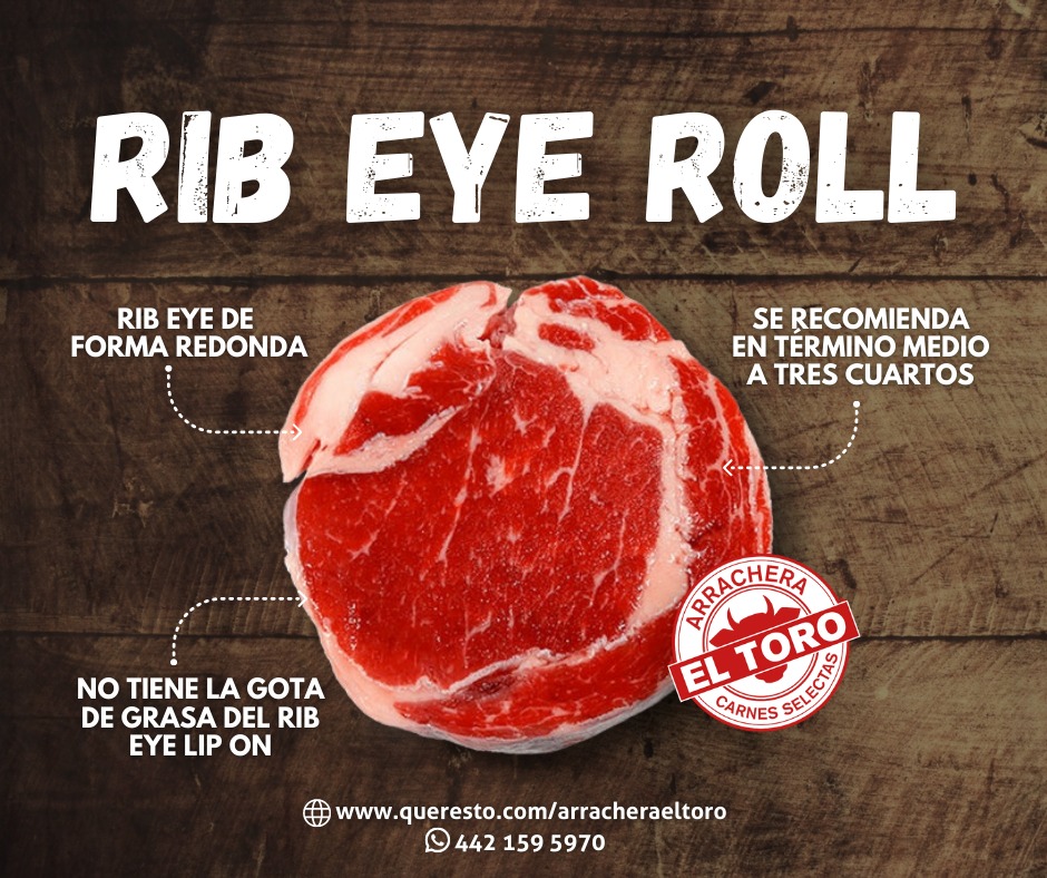 💯 RIB EYE ROLL 💯 Un corte de calidad... - Arrachera 